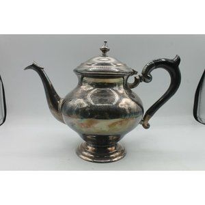 Vintage Eales 1779 E.P.N.S.A. Tea Pot India 9 1/2" Tall